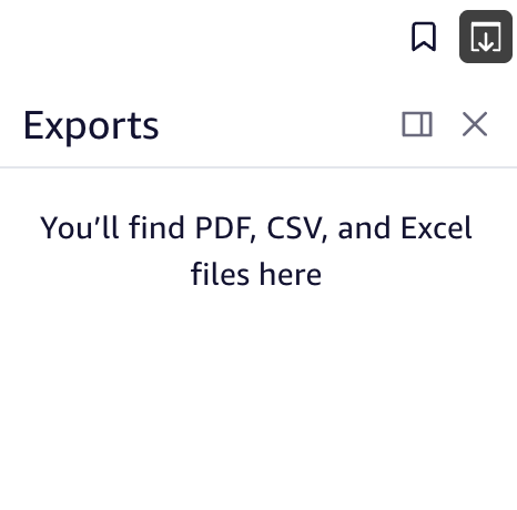 View Data Exports