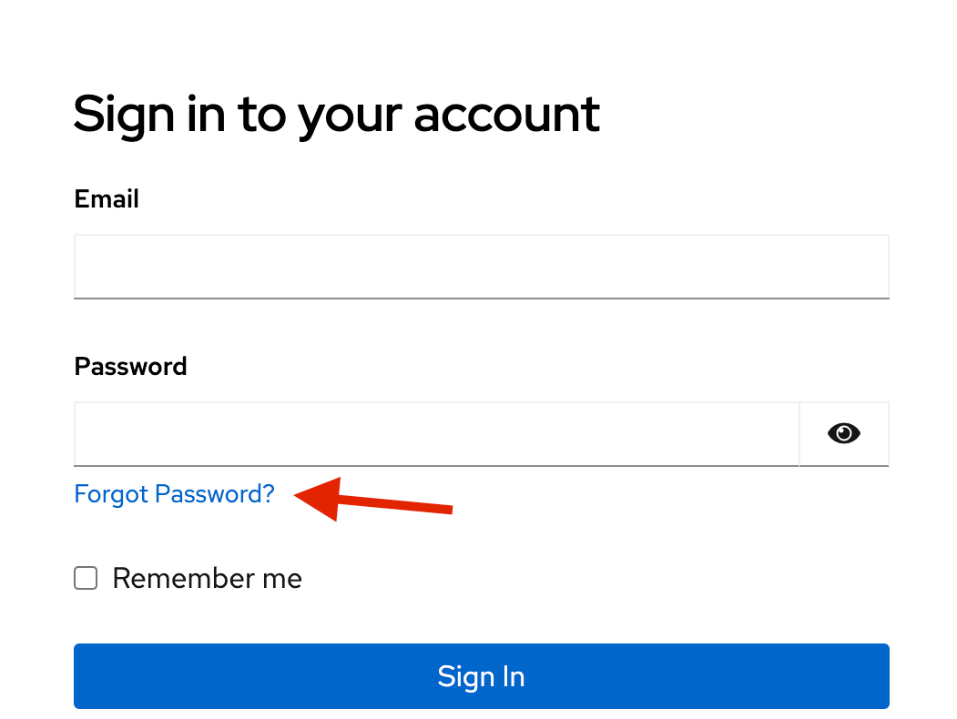 Forgot Password 1